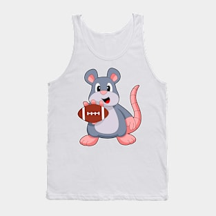 Mouse Football Sports Tank Top